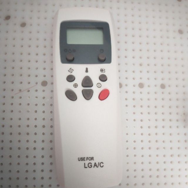 Remote điều khiển máy lạnh LG một chiều nút đỏ