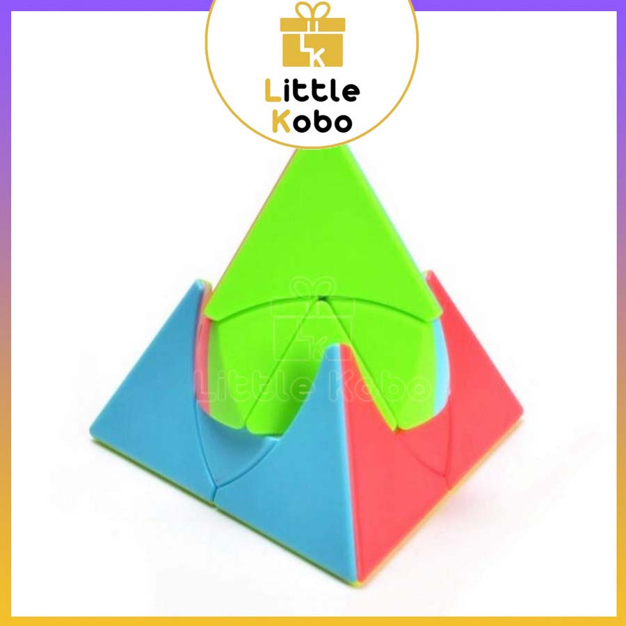 Rubik Biến Thể QiYi Duomo Cube MoFangGe Stickerless Rubic Tam Giác Đồ Chơi Trí Tuệ