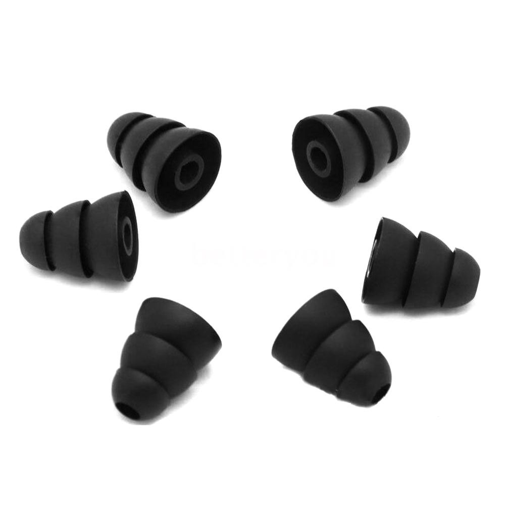 Set 3 Cặp Vỏ Bọc Tai Nghe 3.8mm Bằng Silicone Thân Thiện Với Môi Trường | BigBuy360 - bigbuy360.vn