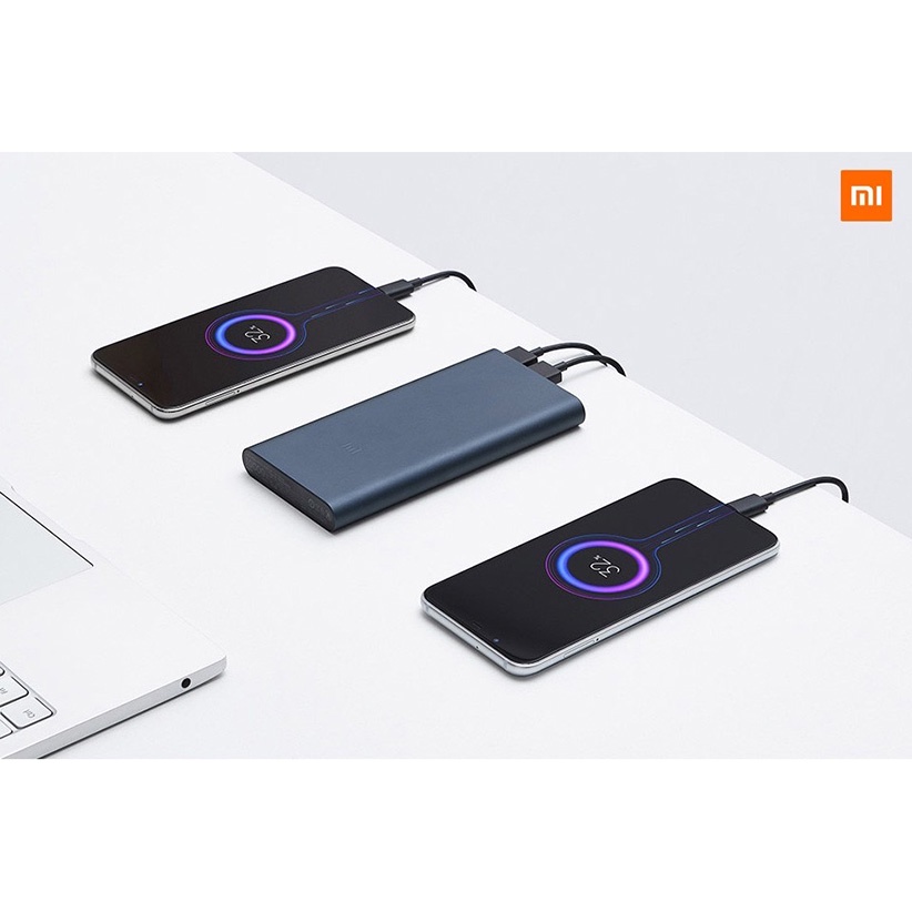 [ Sạc Dự Phòng Xiaomi Gen 3 ] Pin Sạc Dự Phòng Xiaomi Gen 3  Dung Lượng 10000 Mah 2 Cổng Sạc - Bảo Hành 6 Tháng