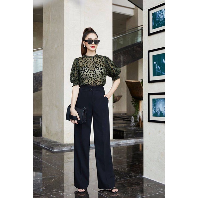 Áo Sơ Mi Nữ Ngắn Tay MY WAY Họa Tiết Sang Trọng Tặng Kèm Áo Dây MA504- MA504B