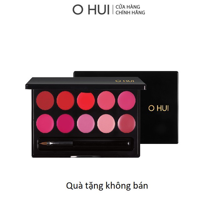 [HB Gift] Bảng son O HUI Rouge Real 10 màu Palette Gimmick