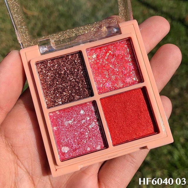 🍉 Phấn mắt nhũ kim tuyến Sivana Colors Moon & Star Mini Palette🍉