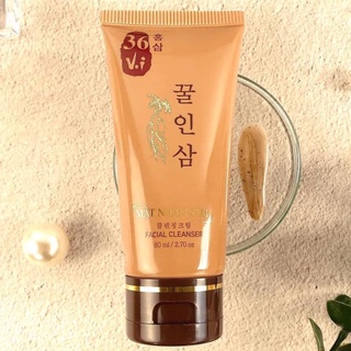 Sữa rửa mặt Mật Nhân Sâm 36 Vị cao mụn sâm đỏ chính hãng