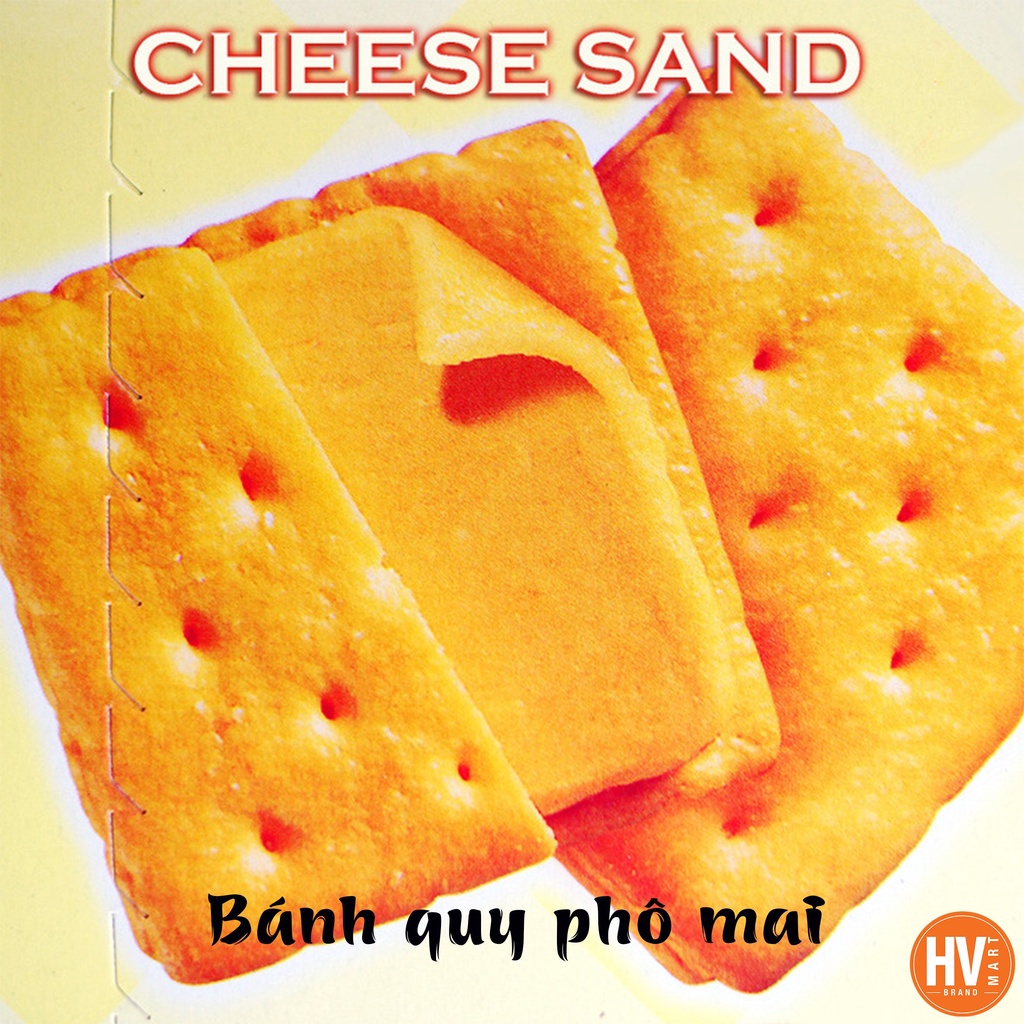 [Hàng Giá Tốt] Bánh Qui Kẹp Phô Mai Cheese Crown Hàn Quốc Ít Kcal 60g-240g