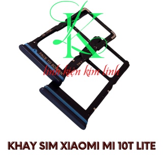 Khay sim XM mi 10t lite , redmi note 9 pro 5g