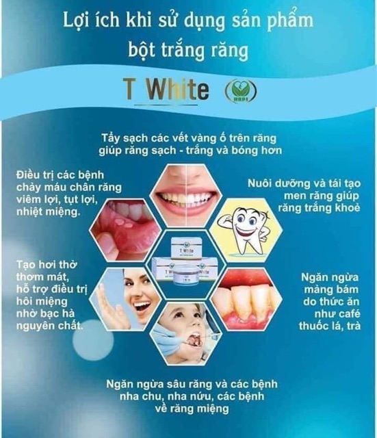 Bột trắng răng t white