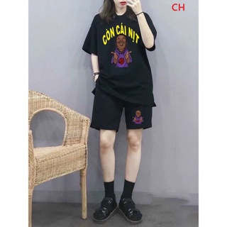Sét áo thun CÒN CÁI NỊT và quần sooc hottrend