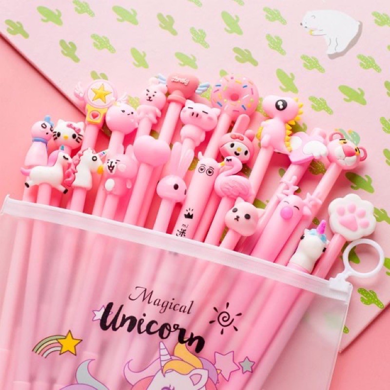 Bút mực kim hoạt hình siêu đáng yêu