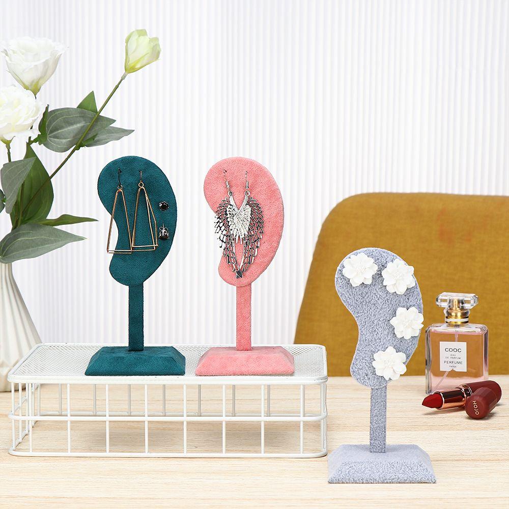 ORIENTLII Giá Treo Trang Sức Bằng Sợi Nhỏ Hình Đôi Tai Độc Đáo