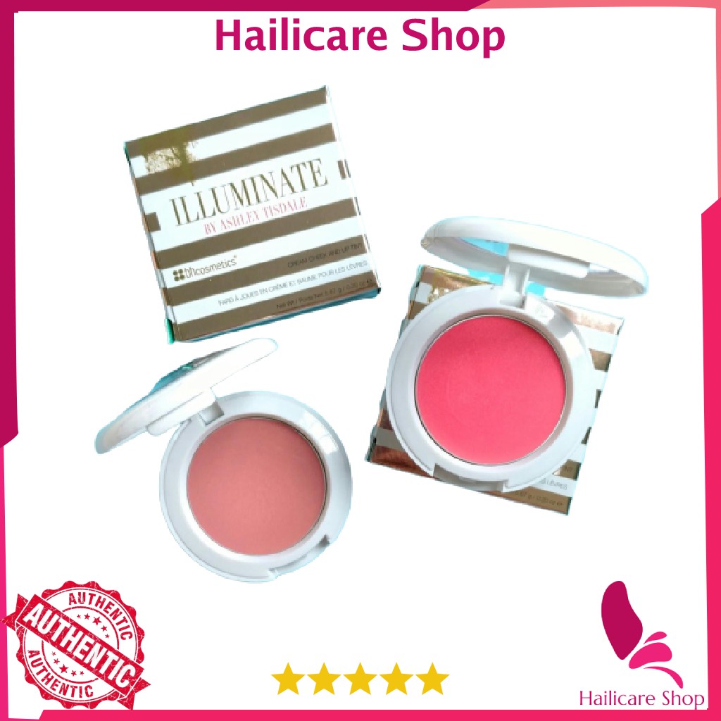 [Nhập Mỹ] Phấn má dạng cream Bh comestic Illuminate Cream Cheek & Lip Tint