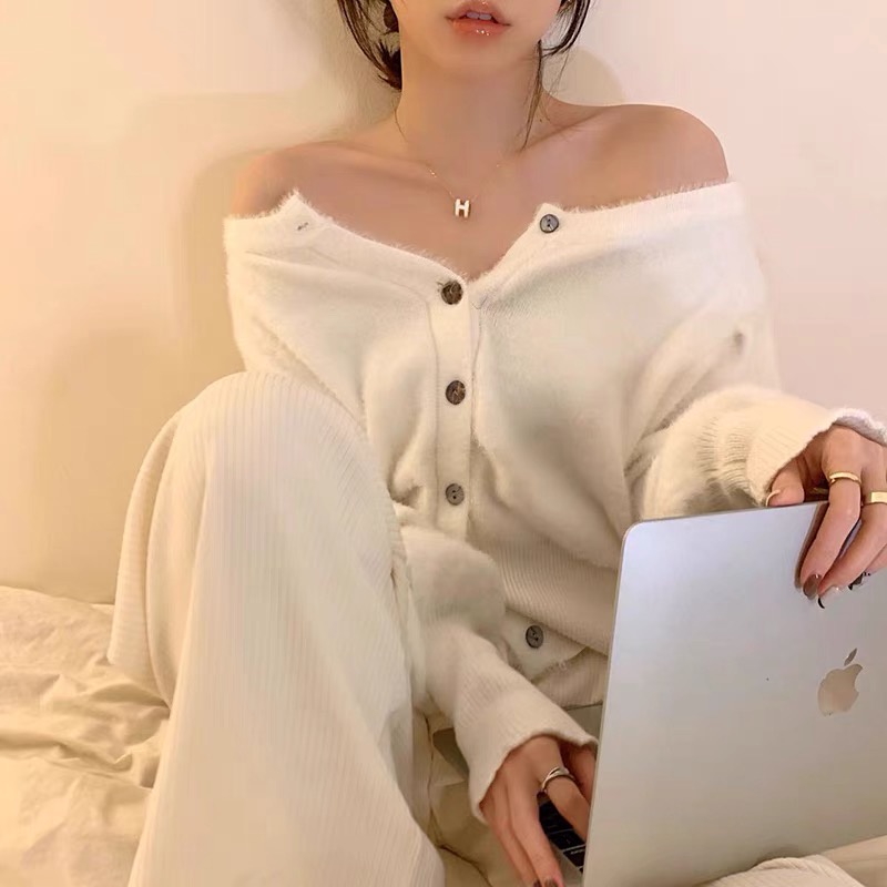 Dây chuyền HERM41 đen trắng nữ tính nhẹ nhàng sang