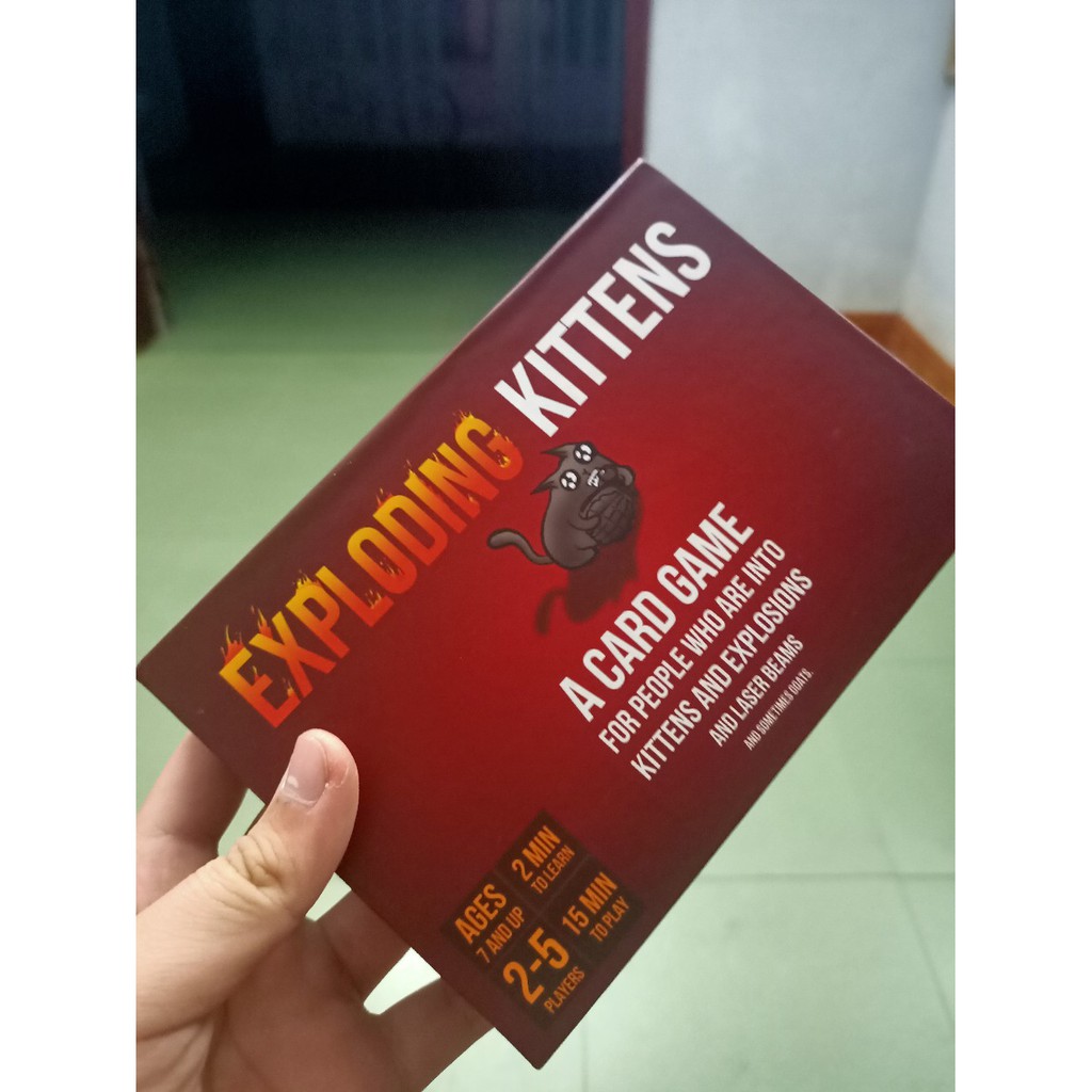 Mèo Nổ - Exploding Kittens tiếng việt (bản cơ bản)