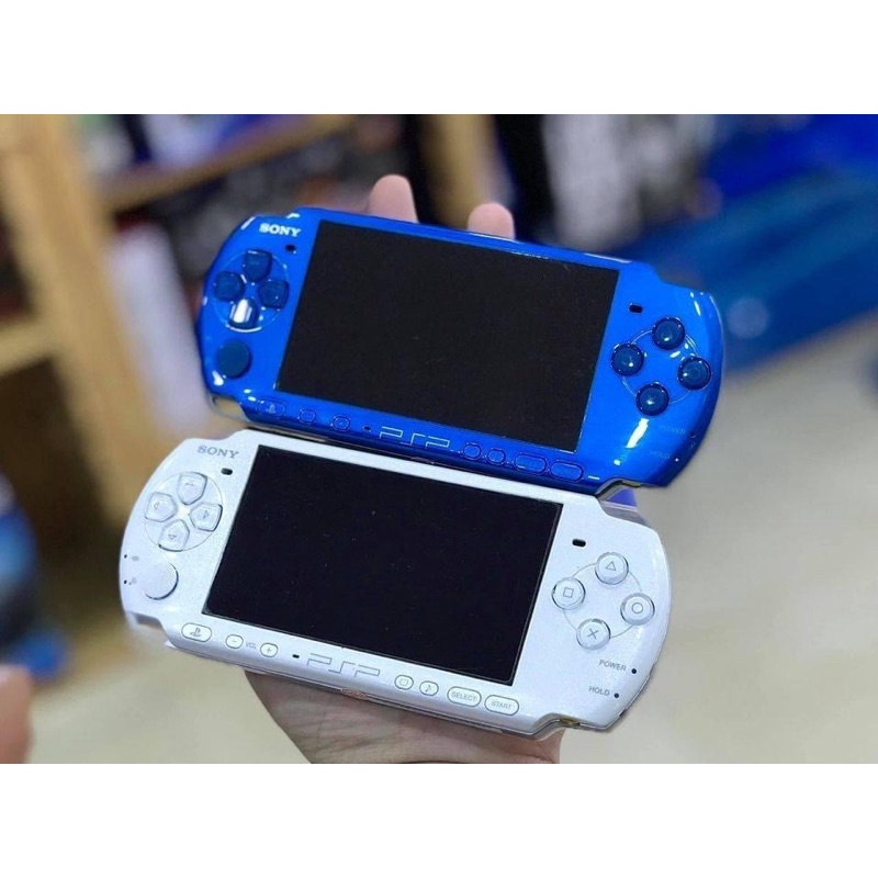 Máy chơi Game Nhật PSP 2000 + thẻ 32GB hack full Game + FULL PHỤ KIỆN đầy đủ