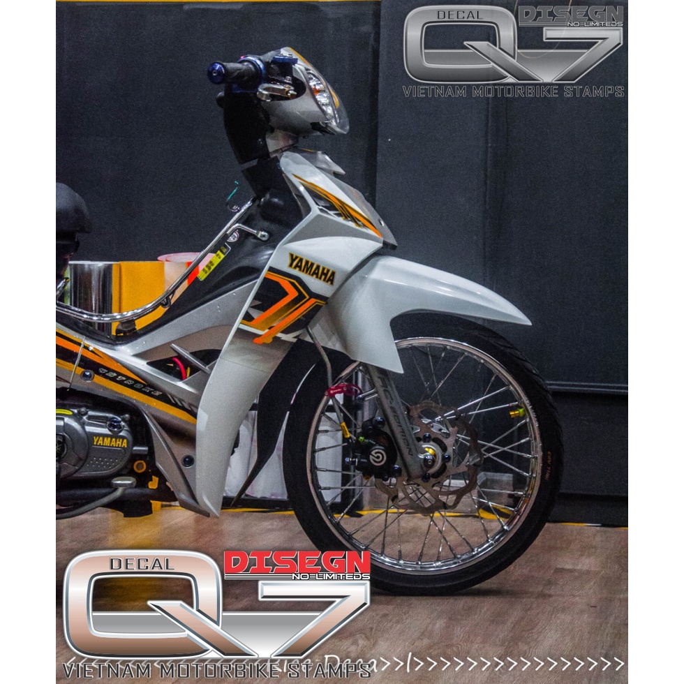 Tem Rời Sirius 110 VÀNG BẠC ĐEN