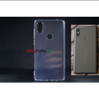 Ốp lưng dẻo silicon trong suốt cho xiaomi mimix 2s
