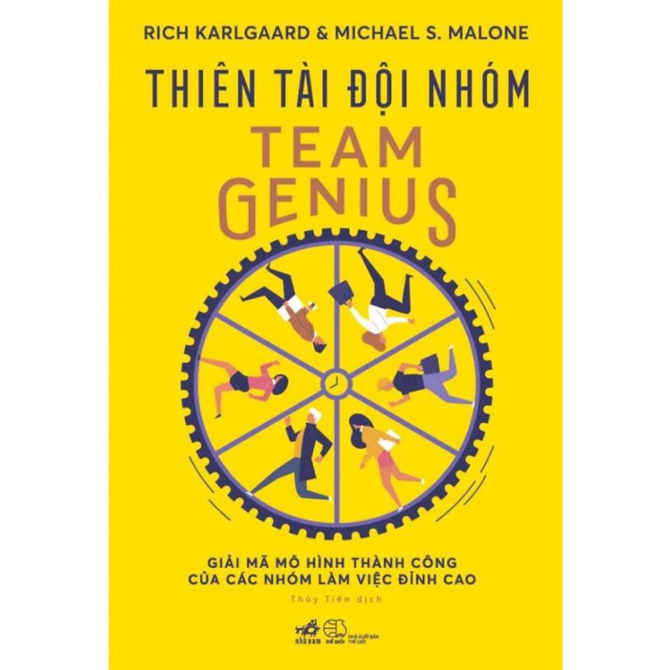 Sách - Combo Thiên Tài Lãnh Đạo Leadership Genius + Thiên Tài Đội Nhóm Team Genius [Nhã Nam]