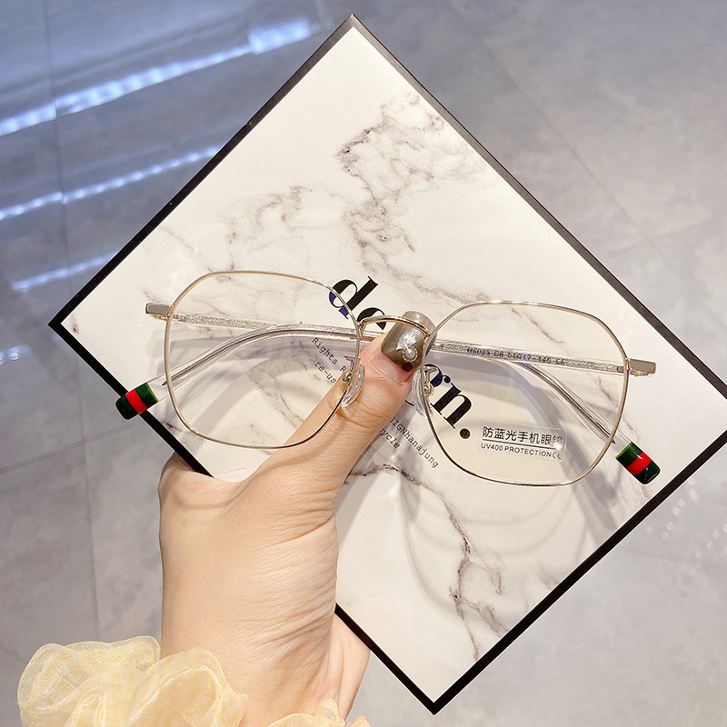 Mắt Kính Gọng Vuông Chống Ánh Sáng Xanh Thời Trang Cho Nam Nữ Jz5023 | BigBuy360 - bigbuy360.vn