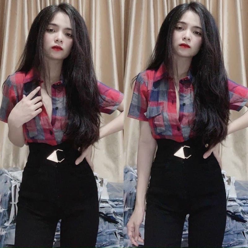 Áo Sơ mi caro sọc QC Cao Cấp hàng đẹp xuất sắc  ❤