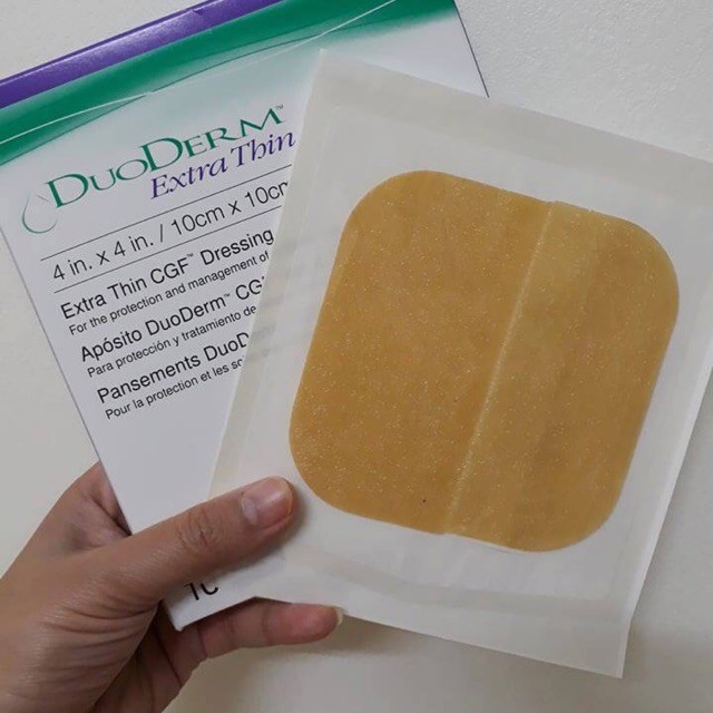 Miếng dán mụn hydrocolloid DuoDERM (1 miếng 10x10cm) | BigBuy360 - bigbuy360.vn