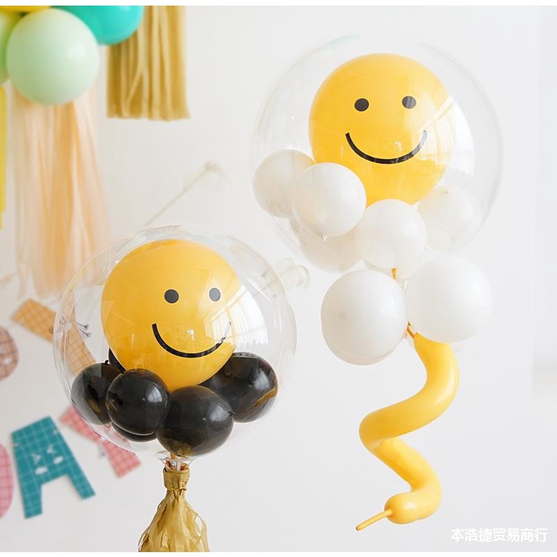 Bong Bóng Mặt Cười Trang Trí Sinh Nhật Ngộ Nghĩnh - Yori Party