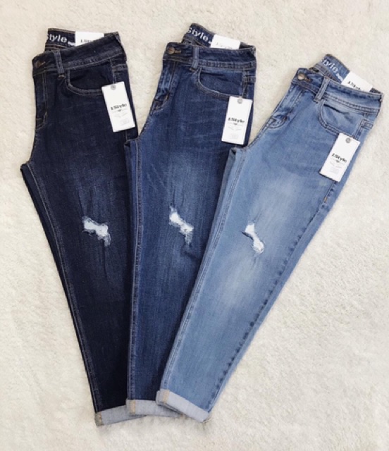 Quần baggy rách xuất khẩu