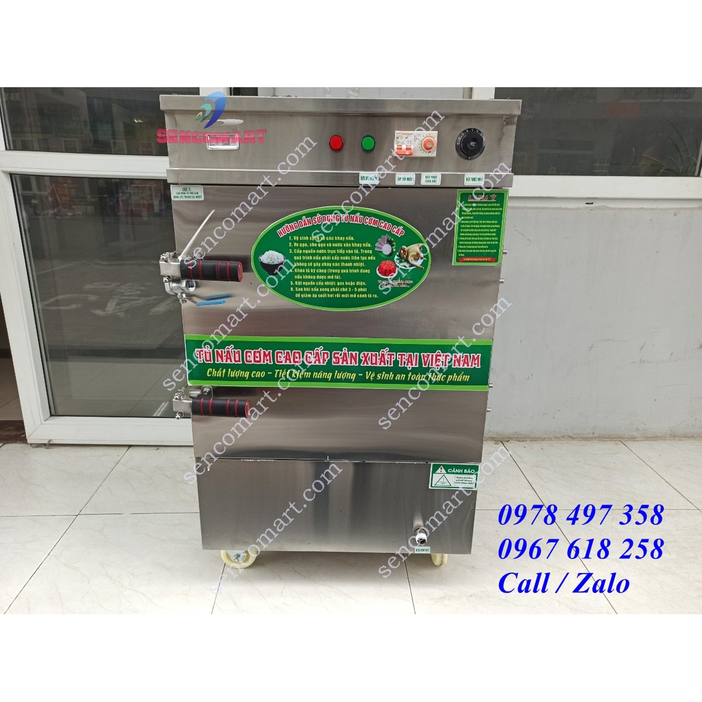 Nồi nấu cơm công nghiệp cho quán ăn nhà hàng hàng Việt Nam siêu bền