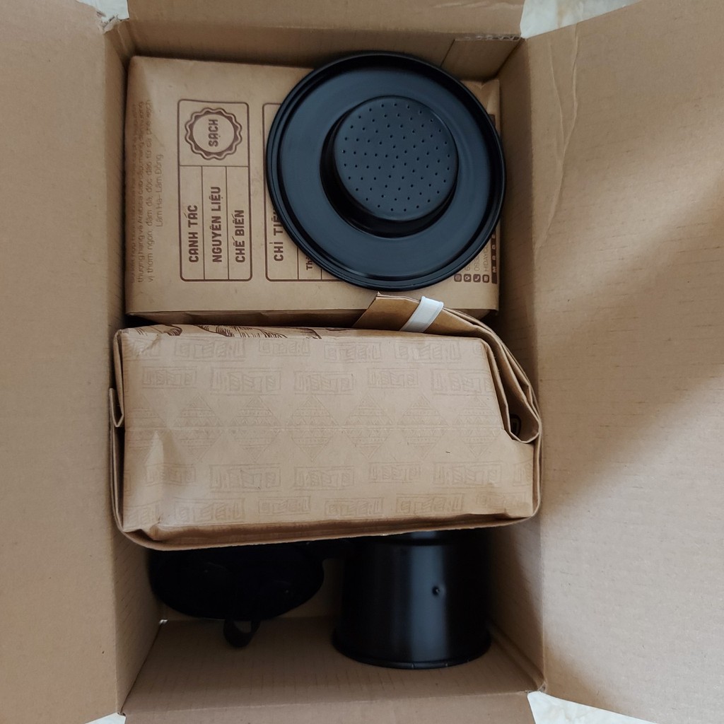 Cafe Hi Day Với Thành Phần Robusta và Arabica Rang Mộc 100% (Gói 500gram) | BigBuy360 - bigbuy360.vn