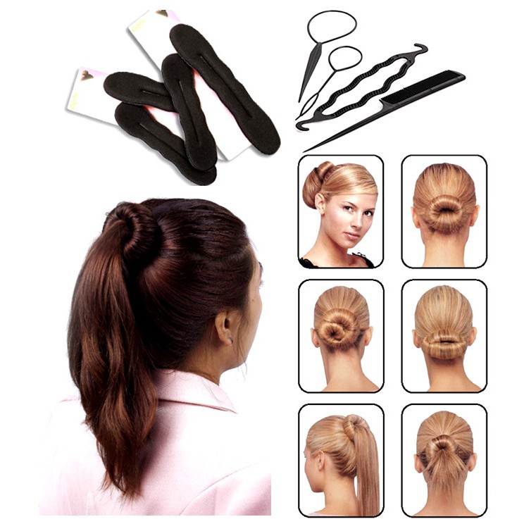 Combo 04 dụng cụ búi tóc Perfect Style - BX1220