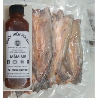 Combo khô cá nhồng 500g  và mắm me chua cay chai 300ml, ăn là ghiền, sản phẩm giống y như hình, NGỌC HIỂN FOODY