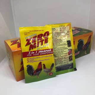 Xà Bông Tắm Gà Zero Mite - Hộp 24 Gói Và Bán Lẻ