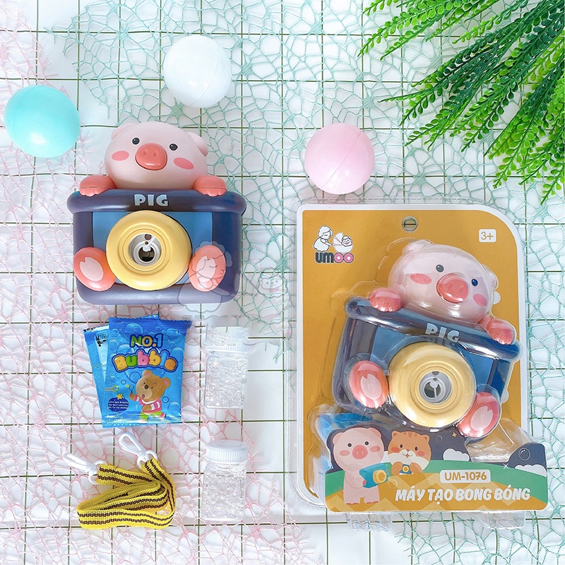 Máy tạo bong bóng Umoo Mèo- Heo