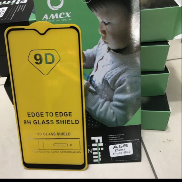 Kính Cường Lực 9D Full Màn Hình oppo A5s siêu tốt