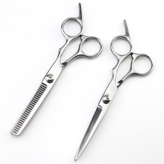 Kéo cắt và tỉa tóc 6inch Cao cấp (Trắng)