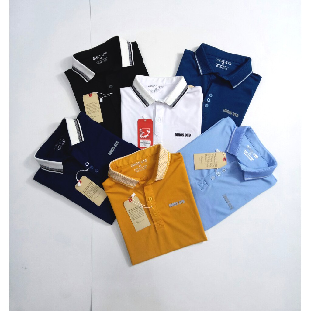 Áo thun POLO nam trơn cổ bẻ vải Cá Sấu cao cấp 6 màu trẻ trung hiện đại – DINOS GTB | BigBuy360 - bigbuy360.vn