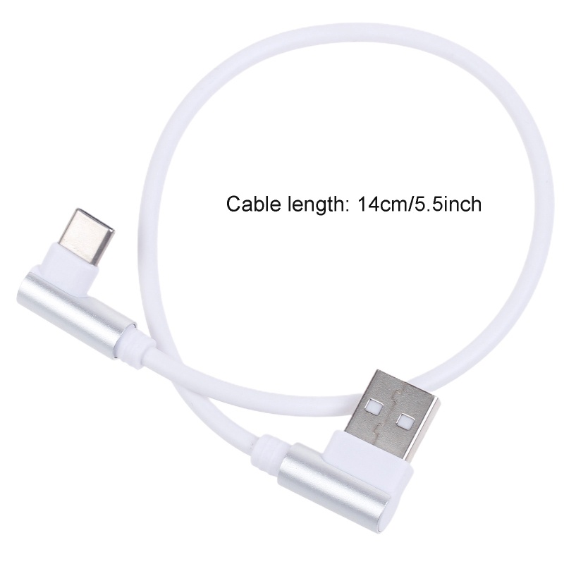 Cáp SạC Nhanh USB2 0 Sang 90 Độ Type C Cho ĐiệN ThoạI
