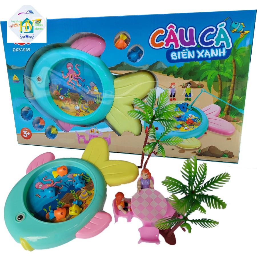 Đồ Chơi Câu Cá Cho Bé - Rèn Luyện Nâng Cao Sự Khéo Léo Cho Tay Bé -DUKA TOYS (36 chi tiết)