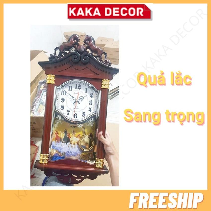 Đồng Hồ Treo Tường Quả Lắc Sáng Tạo Độc Đáo DHQL