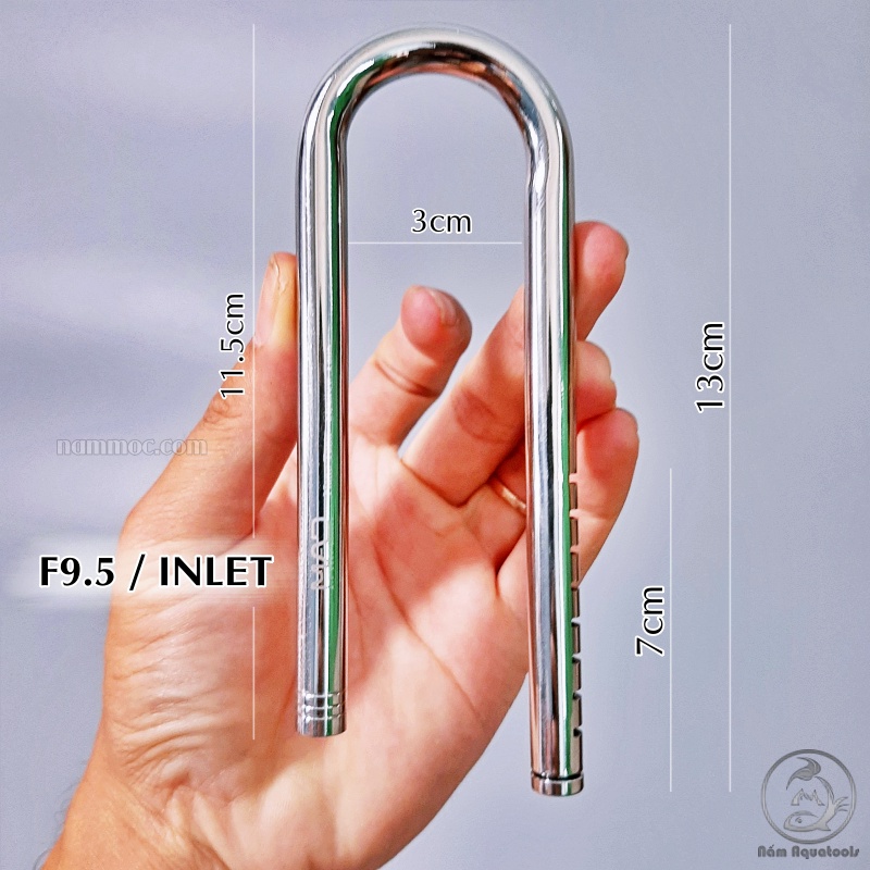 MAD - IN OUT INOX F9.5 | Inout Sáng Bóng Siêu Đẹp - Dùng Cho Bể Nano Shallow Tank || Thuỷ Sinh Nấm Aquatools