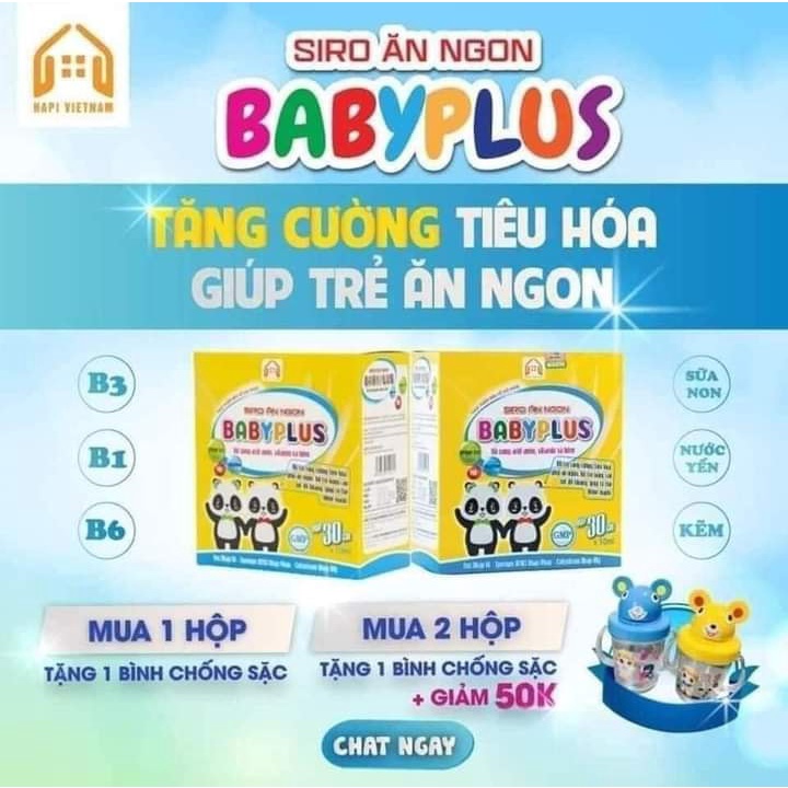 Siro Ăn Ngon BABYPUS