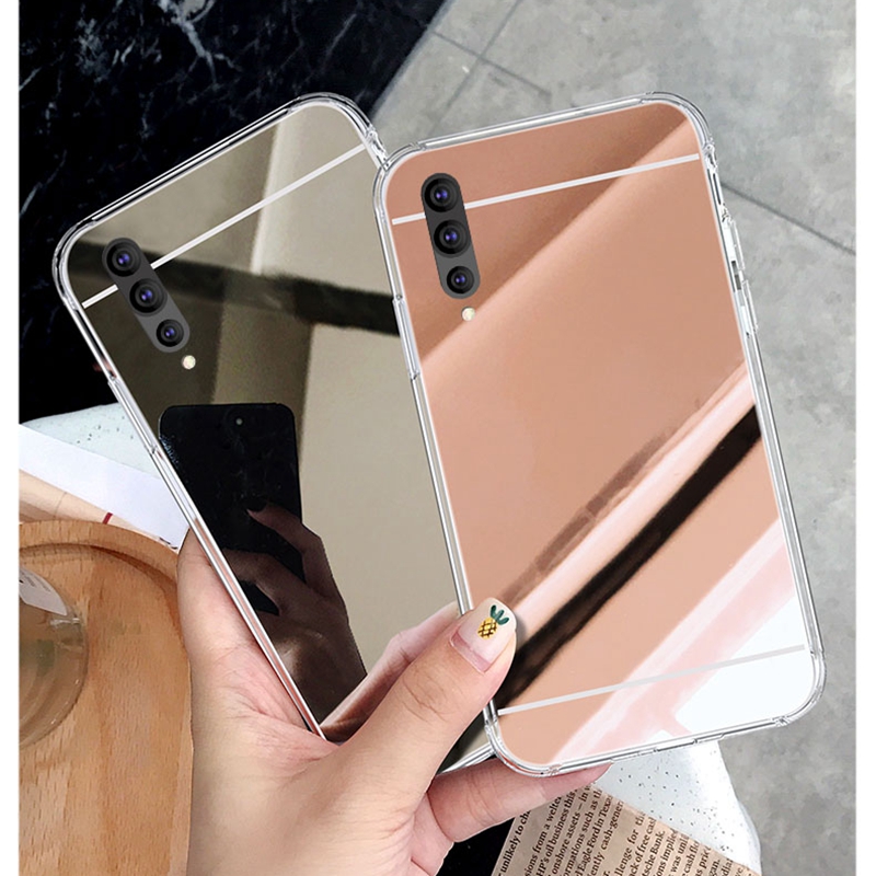 Ốp Lưng Tráng Gương Cho Samsung A6 A8 Plus 2018 A3 A5 A7 2016 2017 Galaxy A9 2018 C7 C8 C9 Pro