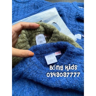 Áo Len Bé Trai Vặn Thừng Dày Dặn ZR