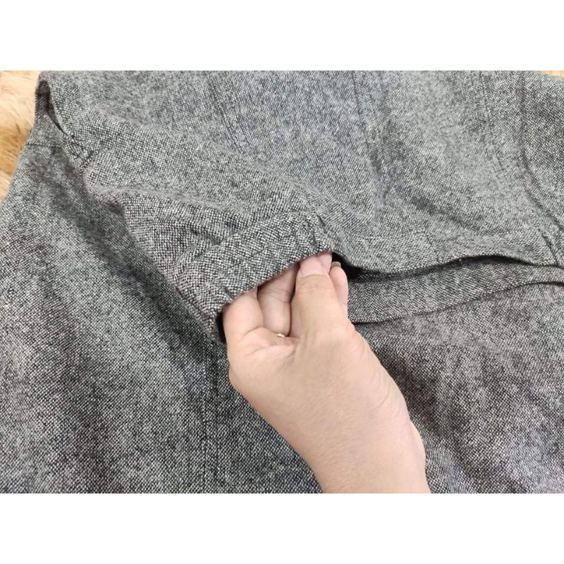 Chân váy dạ dáng dài kiểu lạ pass