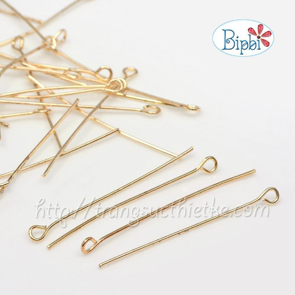 Đinh đầu tròn light gold (50c)