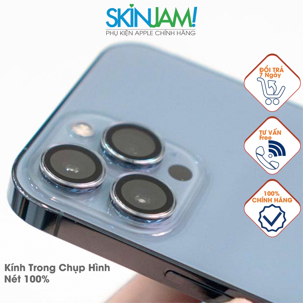 Cường Lực Bảo Vệ Camera Lens Kuzoom Enzor 100 Trong Suốt  iP 14/14Pro/14Plus/14Promax/ 13/ 13Mini / 13pro/ 13Promax