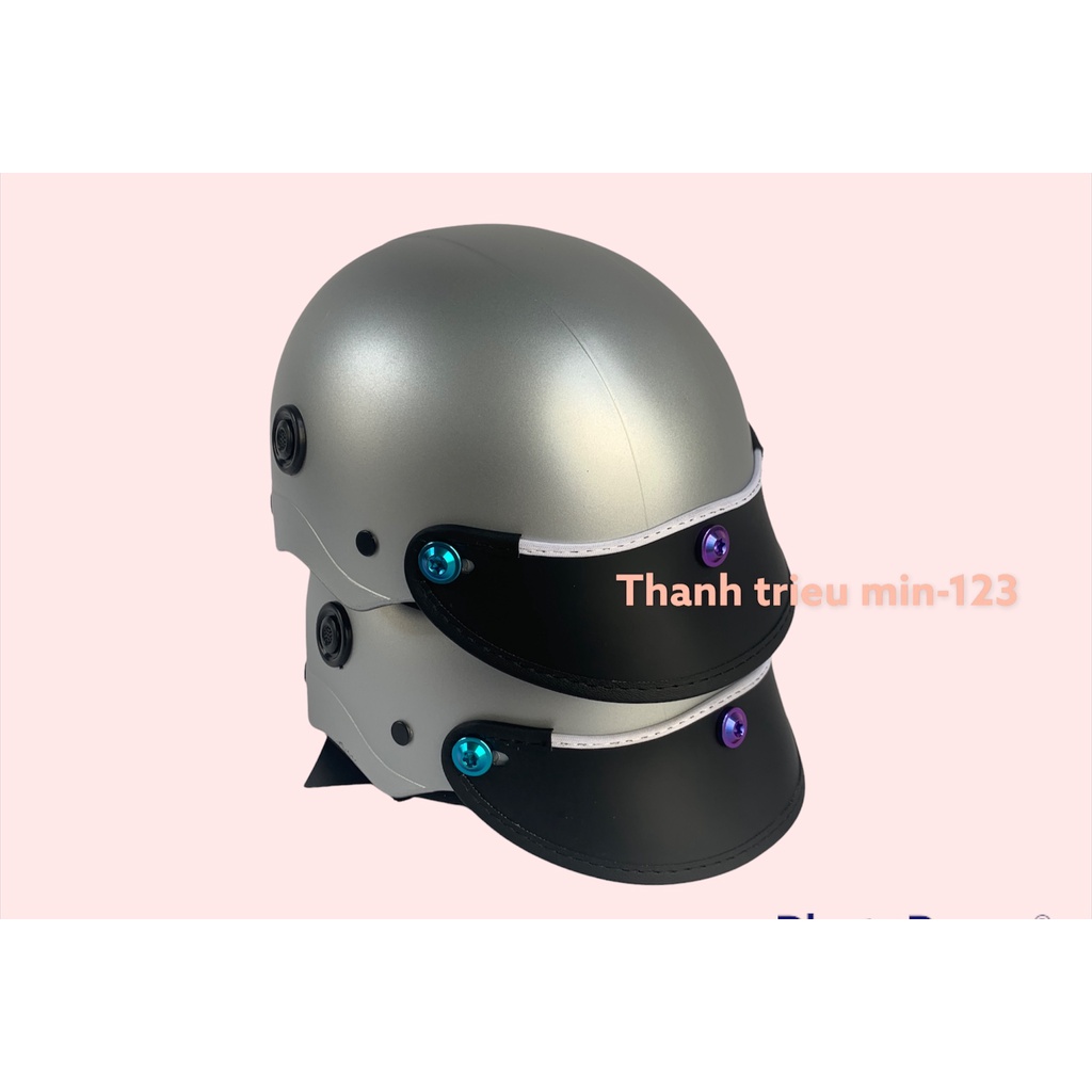 Nón Bảo Hiểm Ốc Titan GR5 Sơn Nano Cực Chất ảnh thật 100% tặng sticker đáng yêu