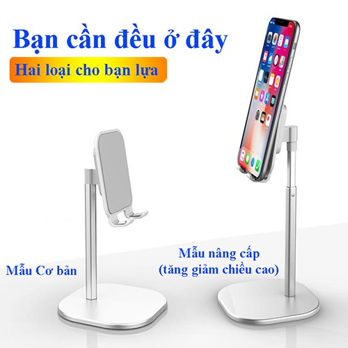 Giá Đỡ Điện Thoại, Giá Đỡ IPad Máy Tính Bảng Hợp Kim Nhôm Sang Trọng Để Bàn, Gập 35 độ - MeBoom