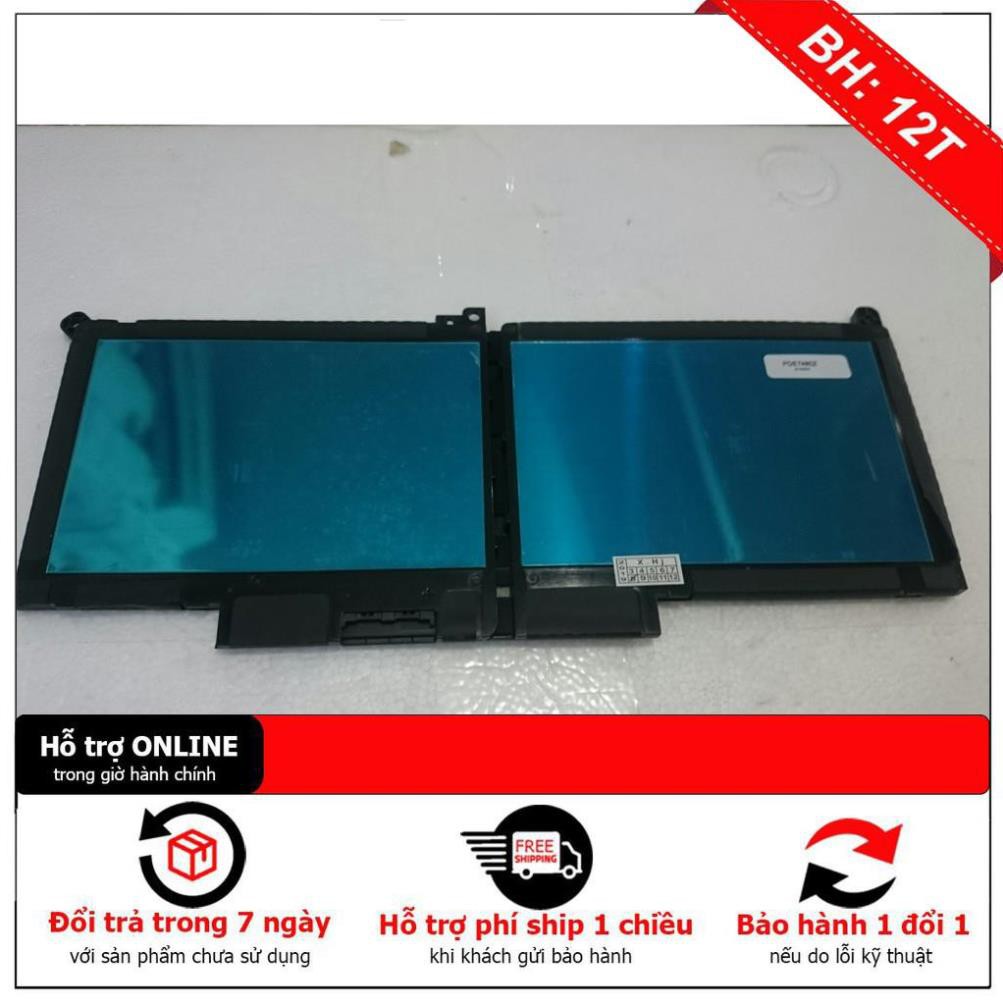 [BH12TH] PIN LAPTOP DELL LATITUDE E7280 E7480 BATTERY F3YGT DM3WC 2X360WH 7.6V 9G MYJ96 DJ1J0