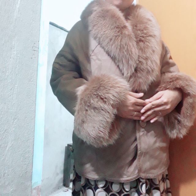 Áo da lông thật