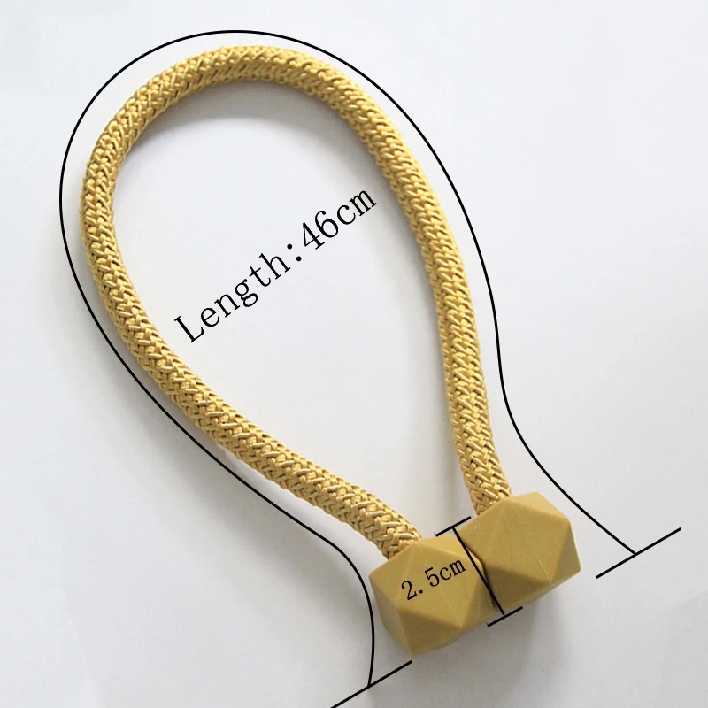 1 Dây Buộc Rèm Cửa Nam Châm Đa Năng Trang Trí Nhà Ở